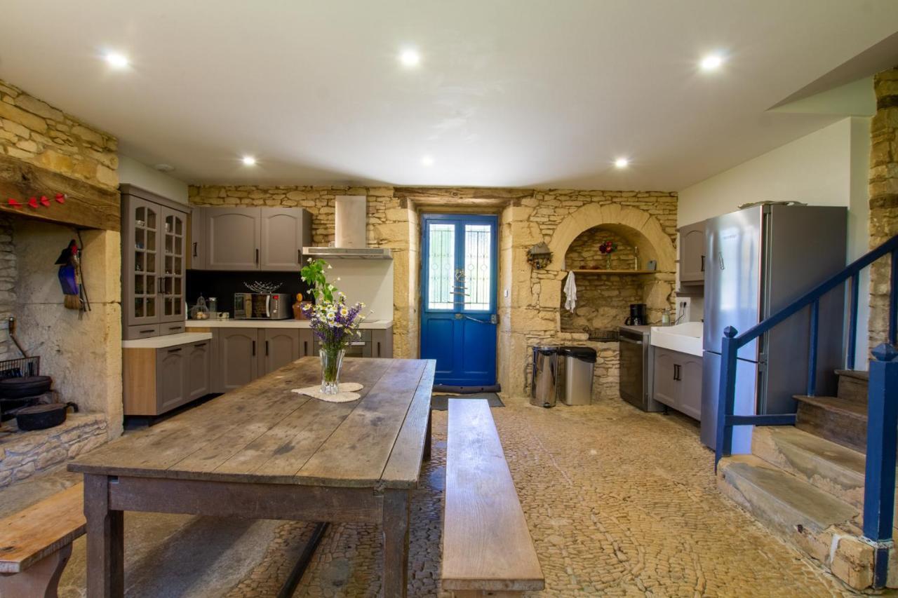 Chez Rénou et Prospérou maison typique du Sarladait Saint-Genies Exterior foto
